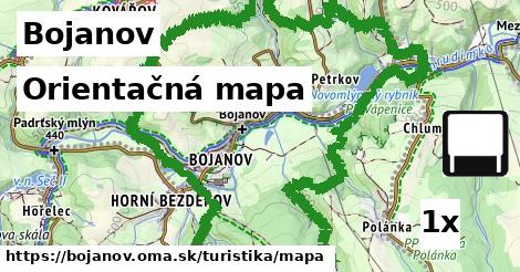 Orientačná mapa, Bojanov