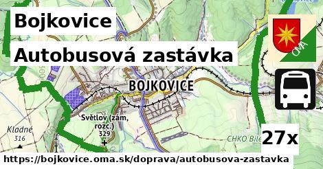 Autobusová zastávka, Bojkovice