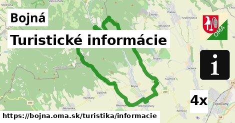 Turistické informácie, Bojná