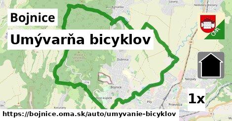 Umývarňa bicyklov, Bojnice