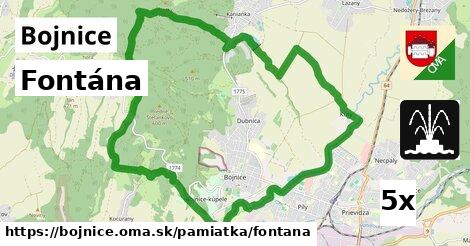 Fontána, Bojnice