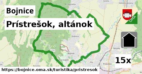 Prístrešok, altánok, Bojnice