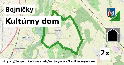 Kultúrny dom, Bojničky