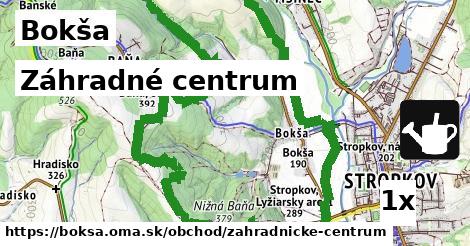 záhradné centrum v Bokša