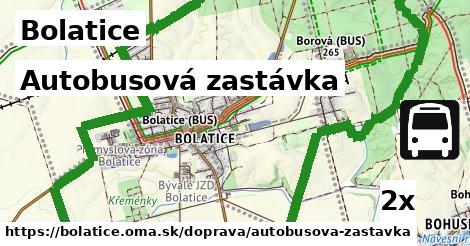 Autobusová zastávka, Bolatice