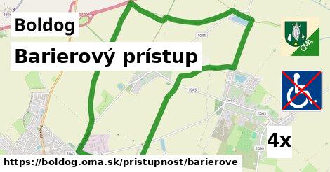 Barierový prístup, Boldog