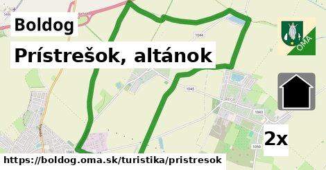 Prístrešok, altánok, Boldog