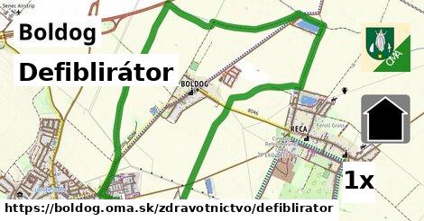 Defiblirátor, Boldog