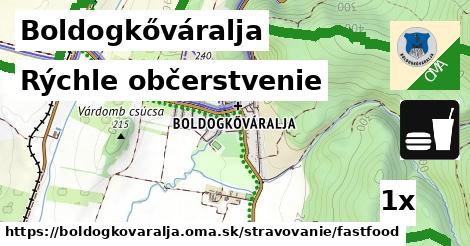 Rýchle občerstvenie, Boldogkőváralja