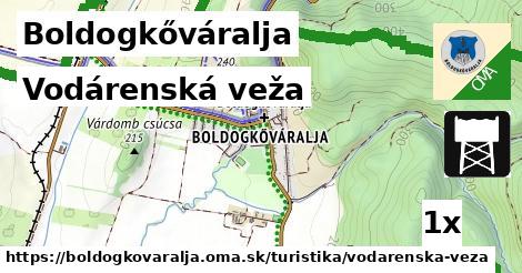 Vodárenská veža, Boldogkőváralja