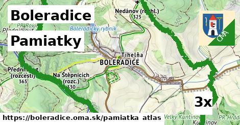 pamiatky v Boleradice