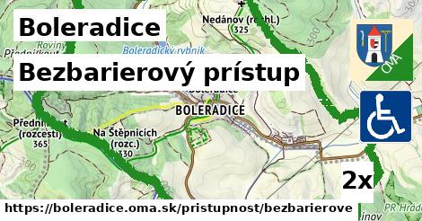 Bezbarierový prístup, Boleradice