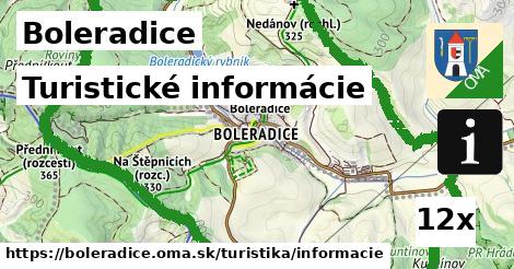 Turistické informácie, Boleradice