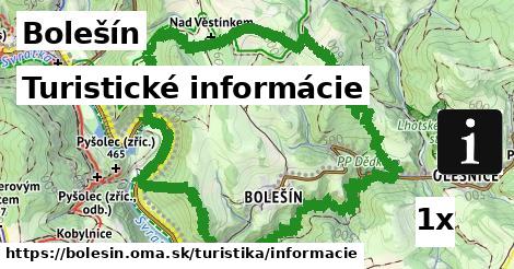 Turistické informácie, Bolešín