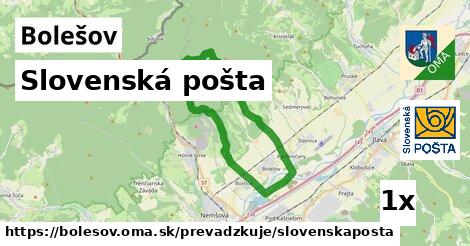 Slovenská pošta v Bolešov