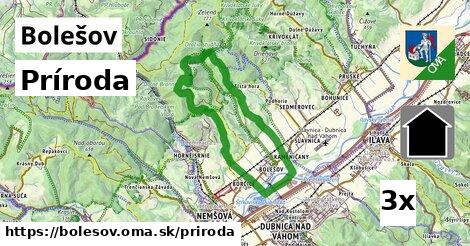 príroda v Bolešov