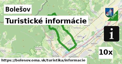 Turistické informácie, Bolešov