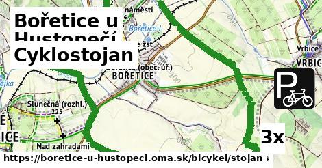 cyklostojan v Bořetice u Hustopečí