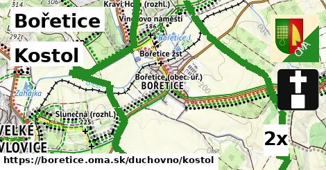 kostol v Bořetice