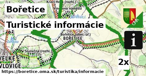 Turistické informácie, Bořetice