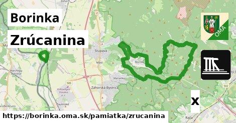 Zrúcanina, Borinka