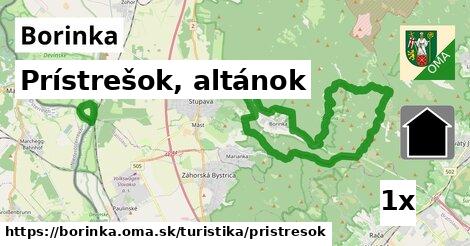 Prístrešok, altánok, Borinka