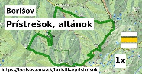 Prístrešok, altánok, Borišov