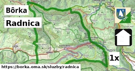 Radnica, Bôrka