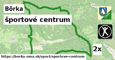 športové centrum v Bôrka