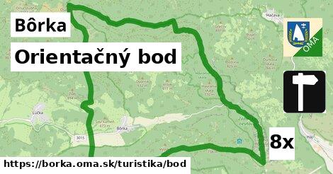 Orientačný bod, Bôrka