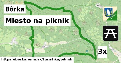 Miesto na piknik, Bôrka