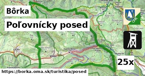 Poľovnícky posed, Bôrka