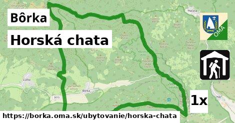 Horská chata, Bôrka