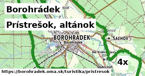 Prístrešok, altánok, Borohrádek