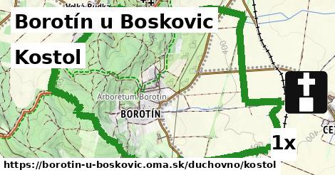 kostol v Borotín u Boskovic