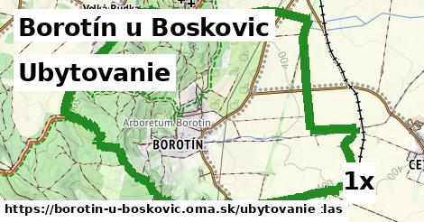 ubytovanie v Borotín u Boskovic