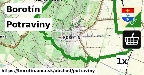 potraviny v Borotín