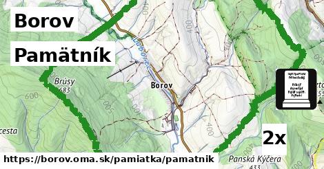 Pamätník, Borov