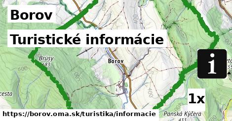 Turistické informácie, Borov