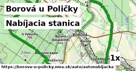Nabíjacia stanica, Borová u Poličky