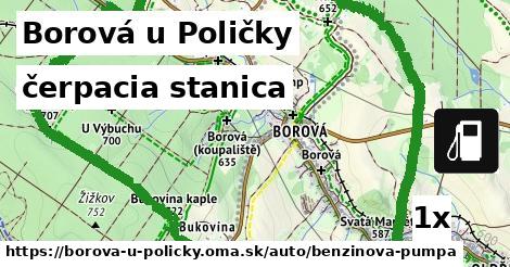 čerpacia stanica, Borová u Poličky