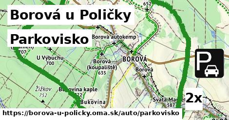 Parkovisko, Borová u Poličky