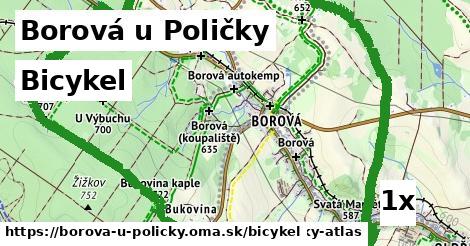 bicykel v Borová u Poličky