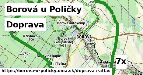 doprava v Borová u Poličky