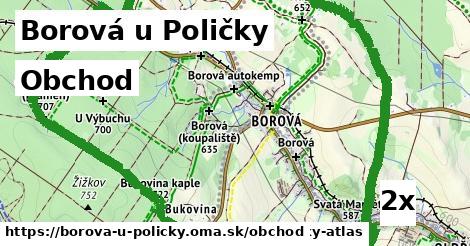 obchod v Borová u Poličky