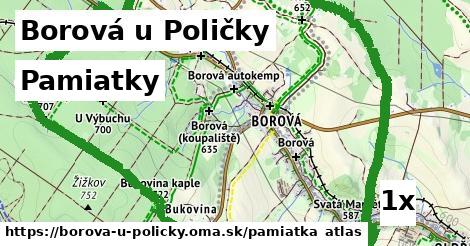 pamiatky v Borová u Poličky