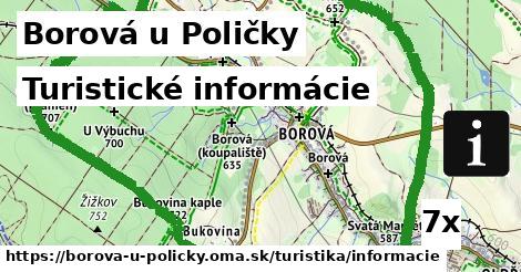 Turistické informácie, Borová u Poličky