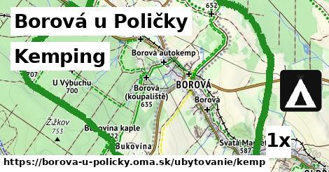 Kemping, Borová u Poličky