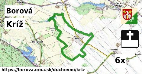 Kríž, Borová