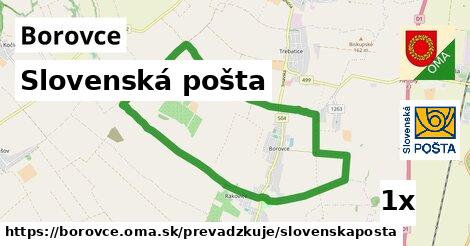 Slovenská pošta, Borovce